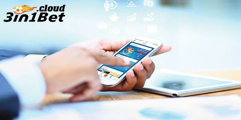 Thao tác rút tiền 3IN1BET chi tiết rất đơn giản 